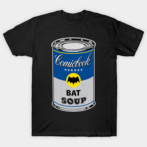 Bat Soup   Batman t-shirt by Martyn Dawson
