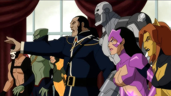 Members of the Legion of Doom from Justice League: Doom (2012)