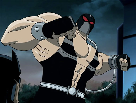 Bane depicted in Superman/Batman: Public Enemies (2009)