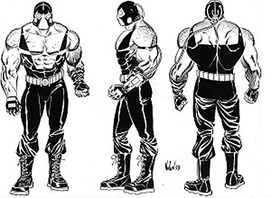 Original concept  for Bane 3 illustrations