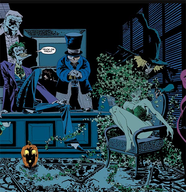 Illustration of Some Batman Villains