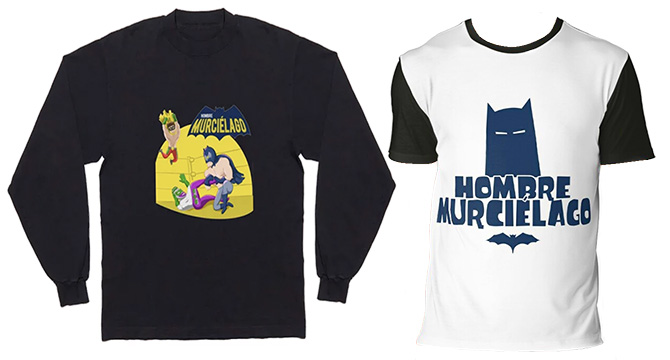 El Hombre Murciélag Sweatshirt & T shirt Designs