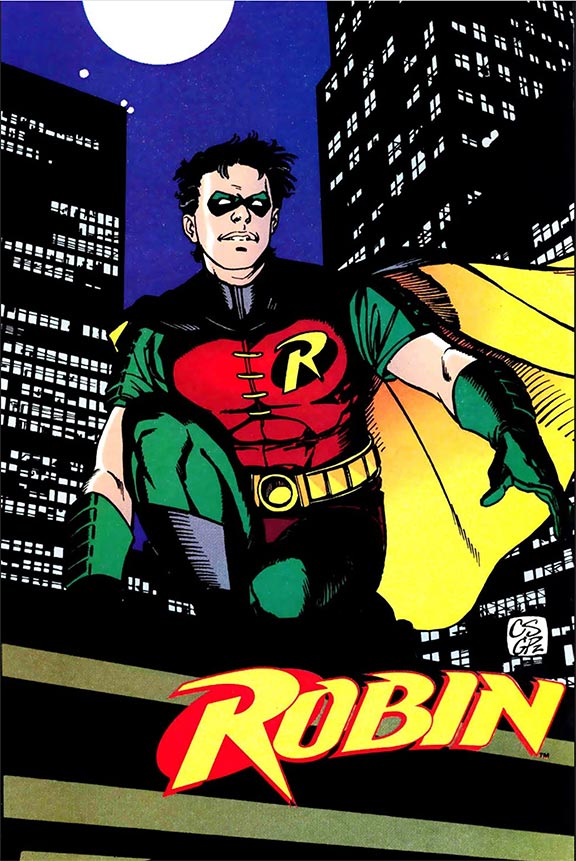 Artwork of Tim Drake as Robin