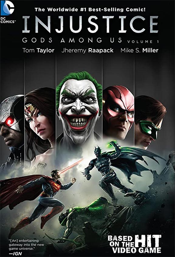 Batman DC Comics Cover Injustice: Gods Among Us