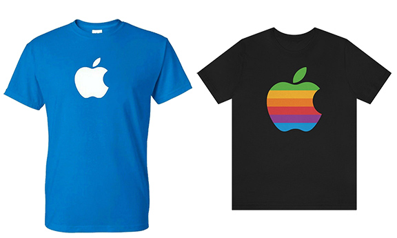 instagram & twitter logo tshirts