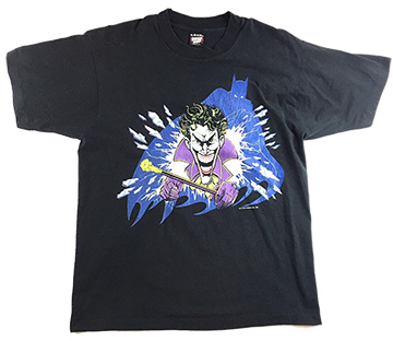 Vintage Joker T Shirt 1989 Batman