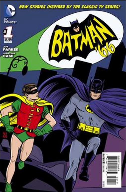 Comic cover for issues of all new Batman stories inspired by the 1966 TV series