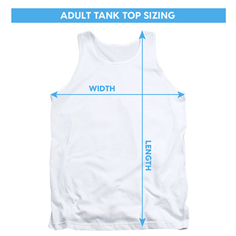 size chart adult tank