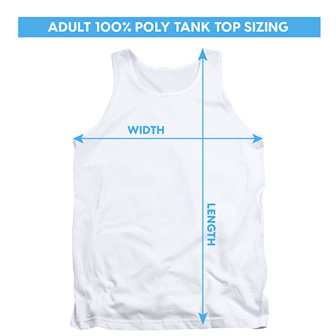 size chart adult tank