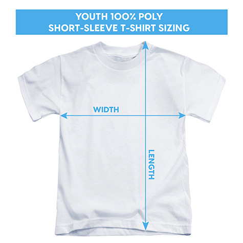 size chart youth t shirt