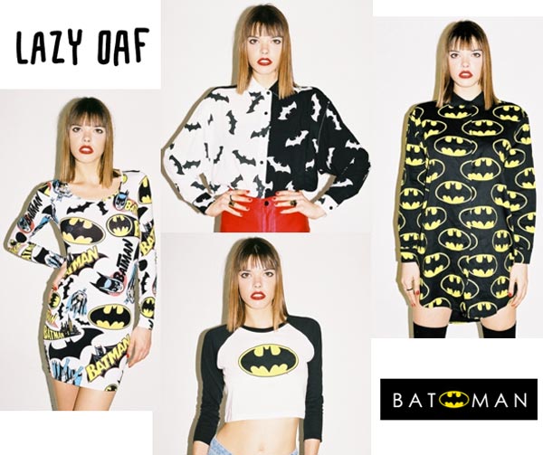 Fashion images with Batman designs from OAF